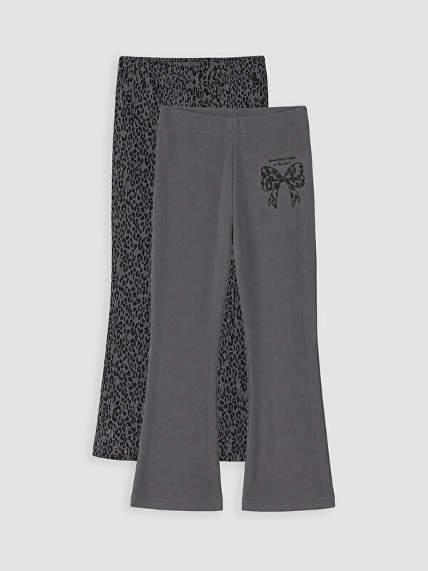 LC WAIKIKI Girls' Flare Leggings 2 Pack