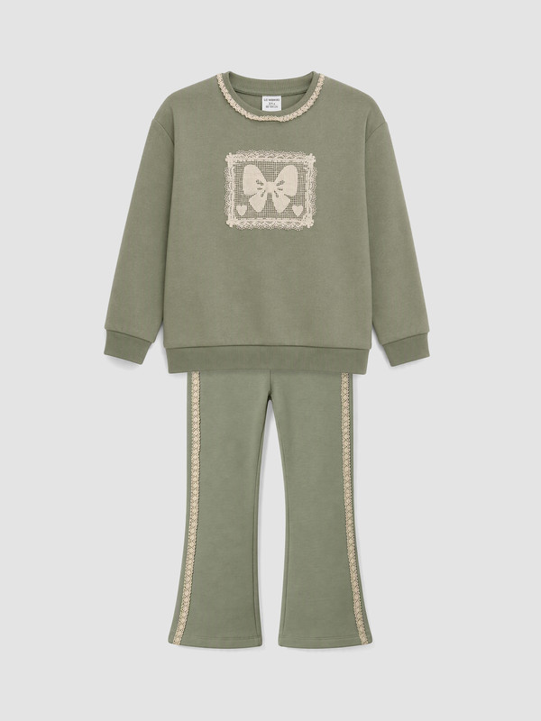 LCW Kids Girl Green Set