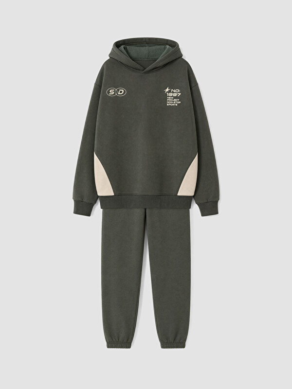LCW Kids Hooded Boys' Thick Tracksuit Set