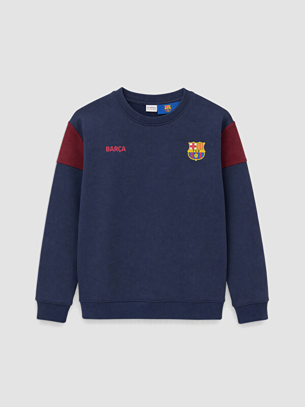 LCW Kids FC Barcelona Boys' Sweatshirt