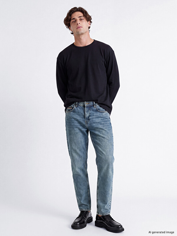 LCW Jeans 750 Slim Fit Erkek Jean Pantolon