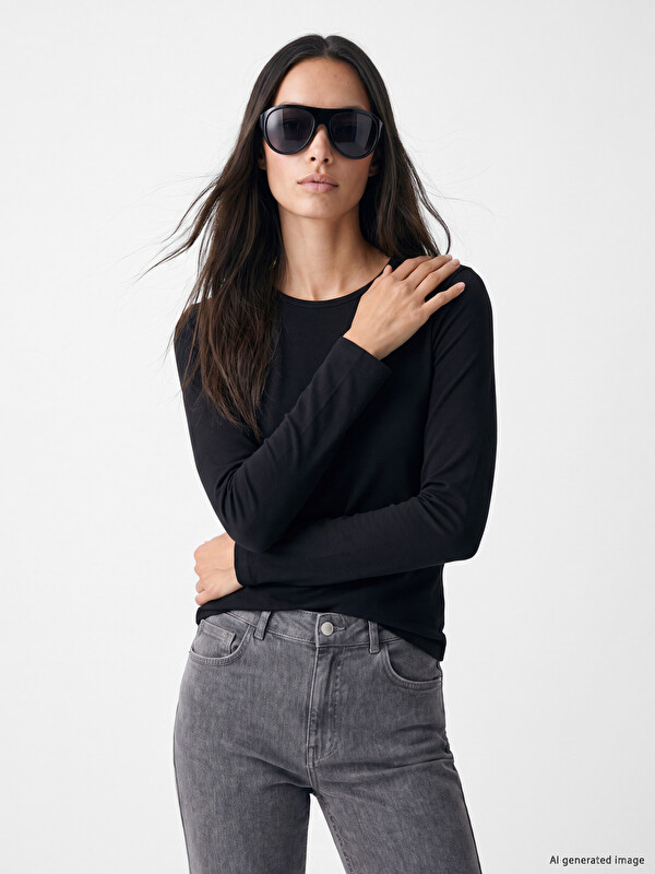 LCW EVERYDAY Crew Neck Women's Body
