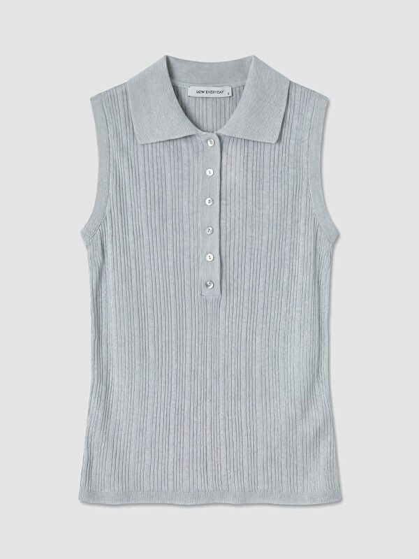 LCW EVERYDAY Polo Yaka Kadın Triko Atlet