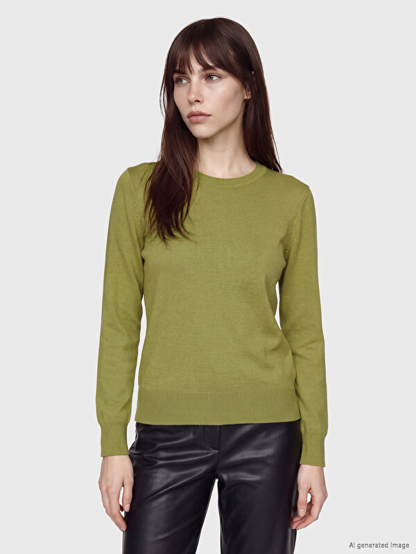 LCW Comfort Crew Neck Women's Knitwear Sweater
