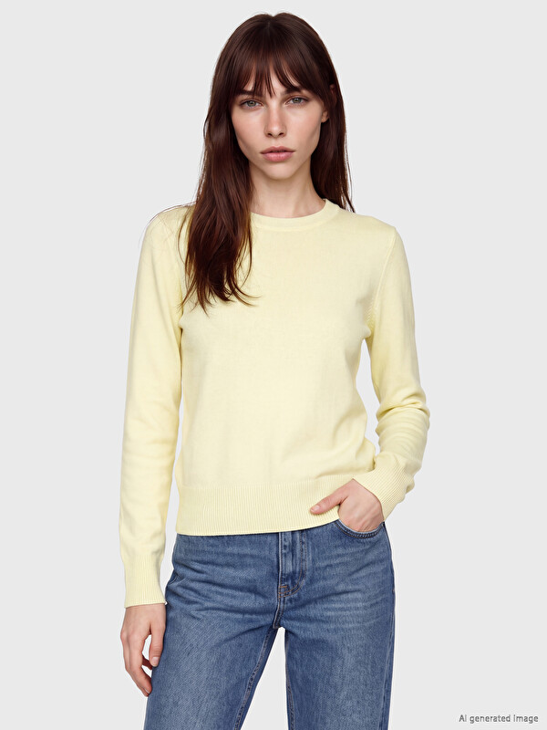 LCW Comfort Crew Neck Women's Knitwear Sweater