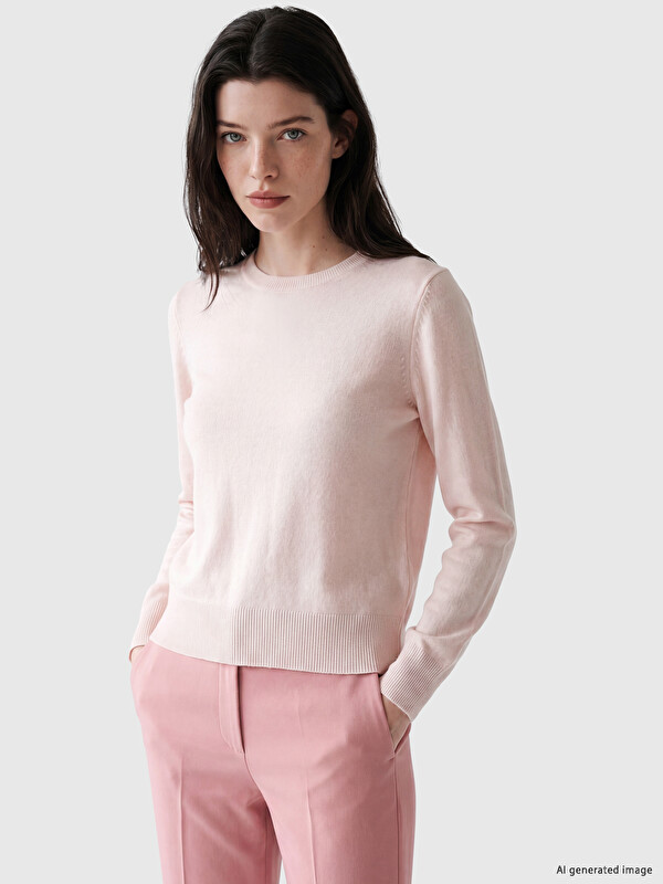 LCW Comfort Crew Neck Women's Knitwear Sweater