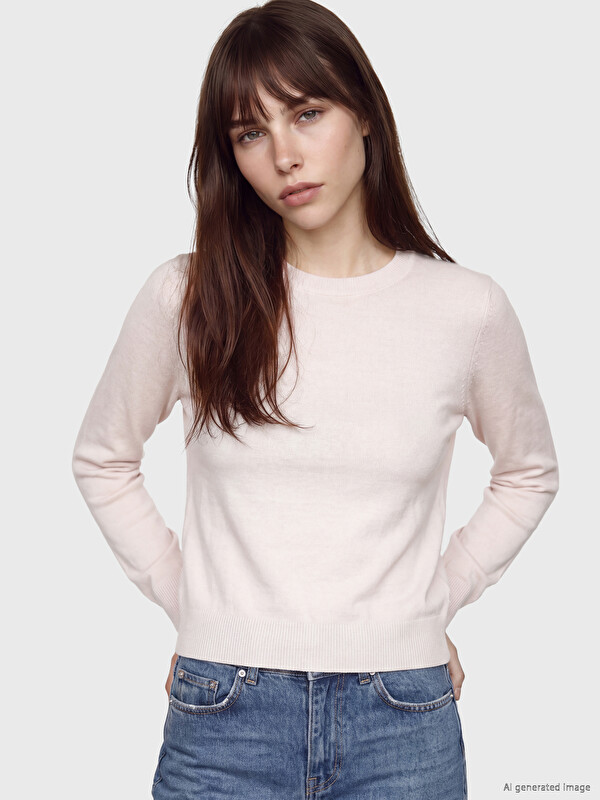 LCW Comfort Crew Neck Women's Knitwear Sweater