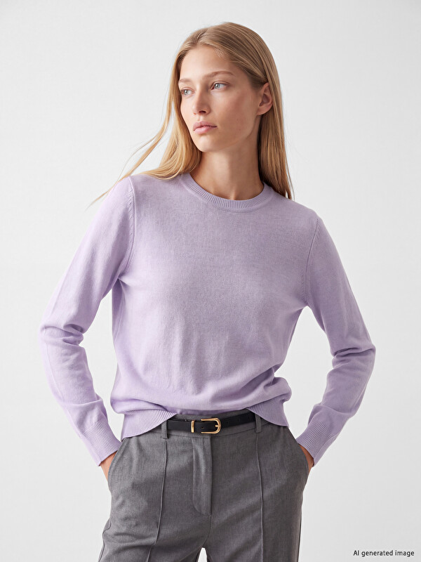 LCW Comfort Crew Neck Women's Knitwear Sweater