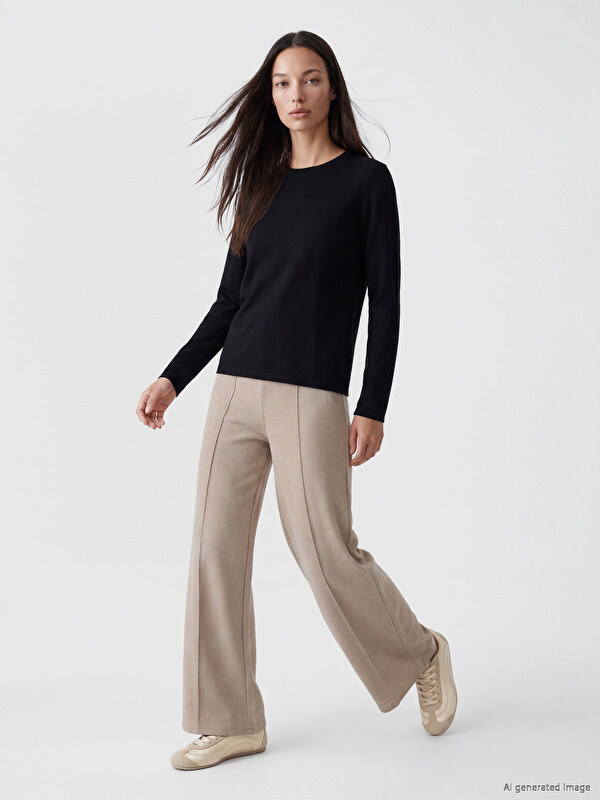 LC WAIKIKI Pantalon de survêtement Beige Femme