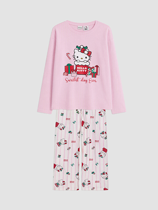 LCW Kids Hello Kitty Girls' Pyjamas Set