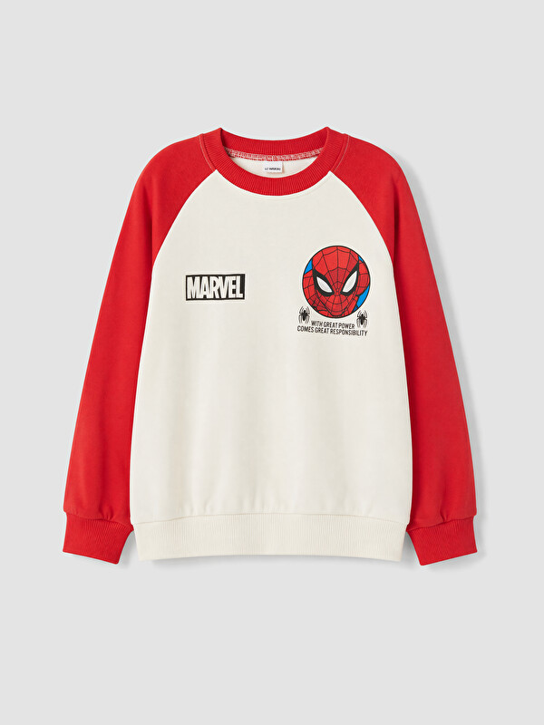 LCW Kids Debela dečja dukserica sa Spider-Man štampom