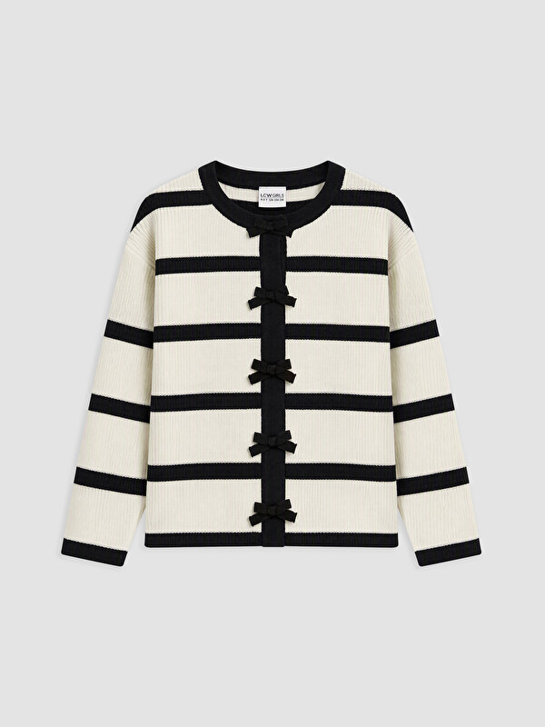 LCW Kids Girl Ecru Cardigan