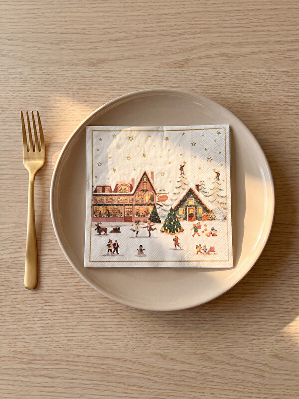 LCW HOME Printed Paper Napkin 20-pack