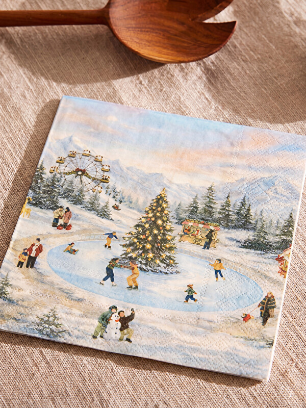 LCW HOME Winter Themed Paper Napkin 20-pack