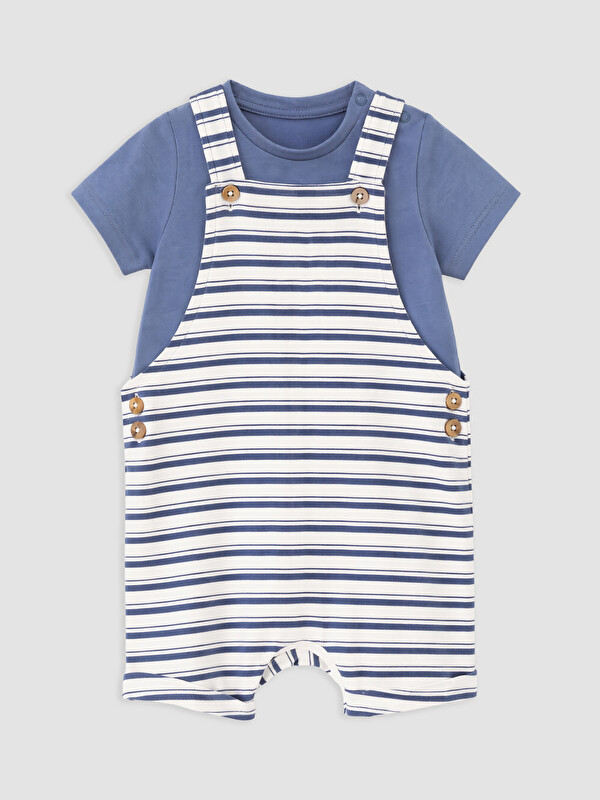 LC WAIKIKI Baby Boy Indigo Dungarees
