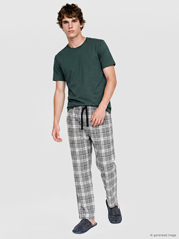LC WAIKIKI Ekose Erkek Pijama Alt