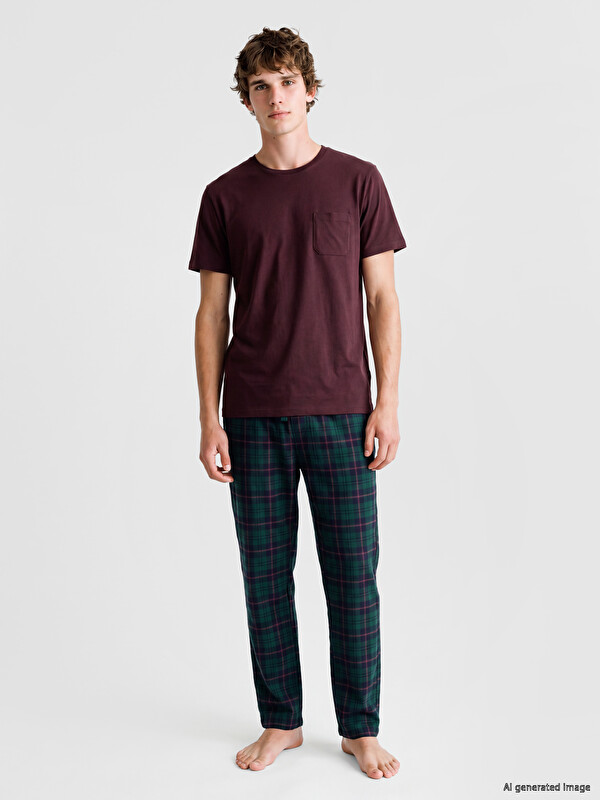 LC WAIKIKI Man Green Pyjama Bottoms