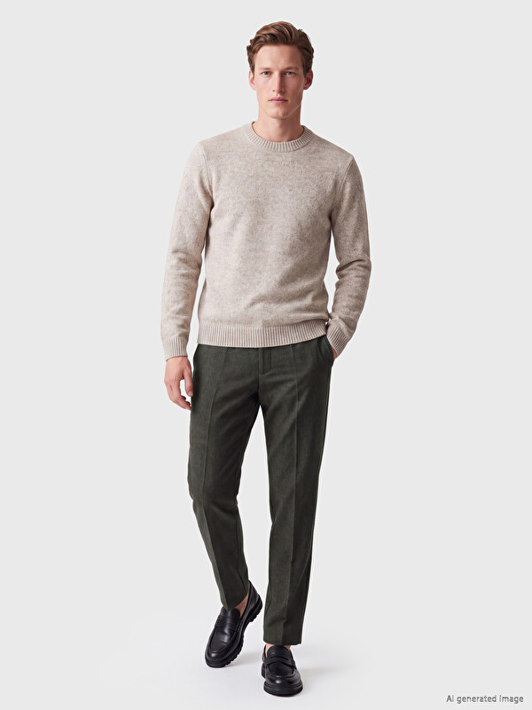 SOUTHBLUE Standard Fit Polyviscose Men's Trousers