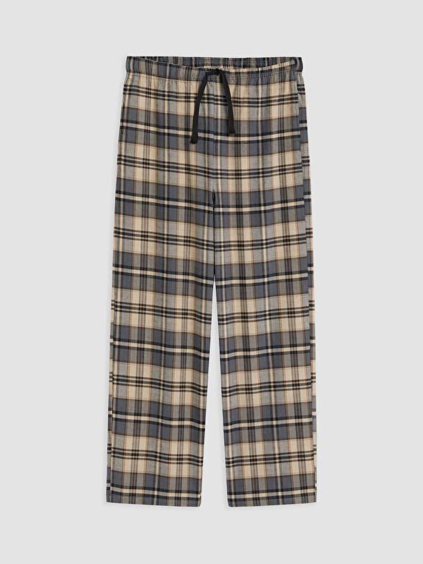 LC WAIKIKI Standart Kalıp Ekose Erkek Pijama Alt