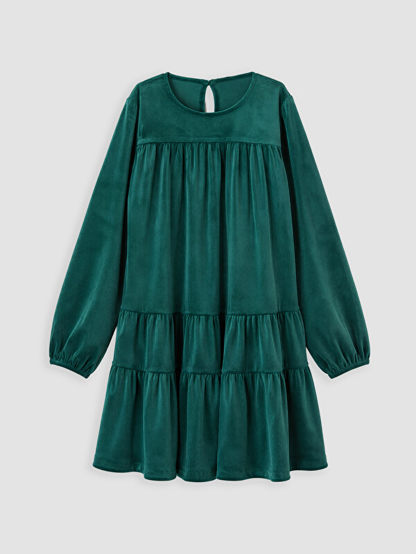 LCW Kids Girl Green Dress