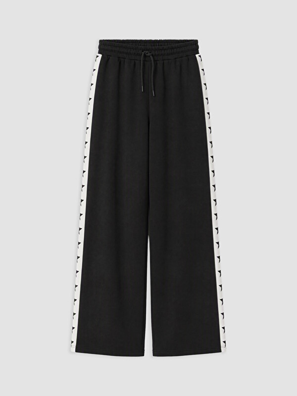 LCW Kids Pantalon de survêtement Noir Fille
