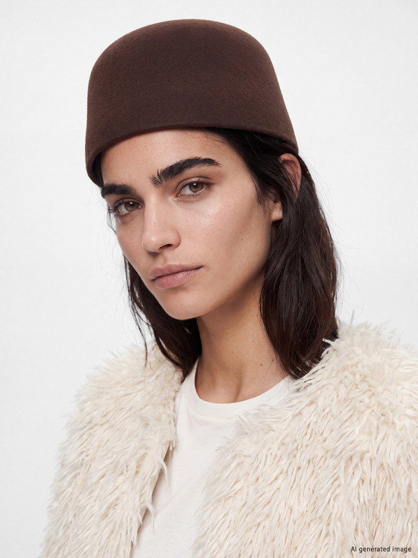 LCW ACCESSORIES киізден жасалған әйелдерге арналған шелек қалпақ