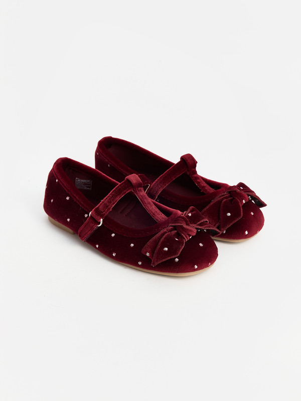 LCW STEPS Bow Detailed Girls' Ballet Flats