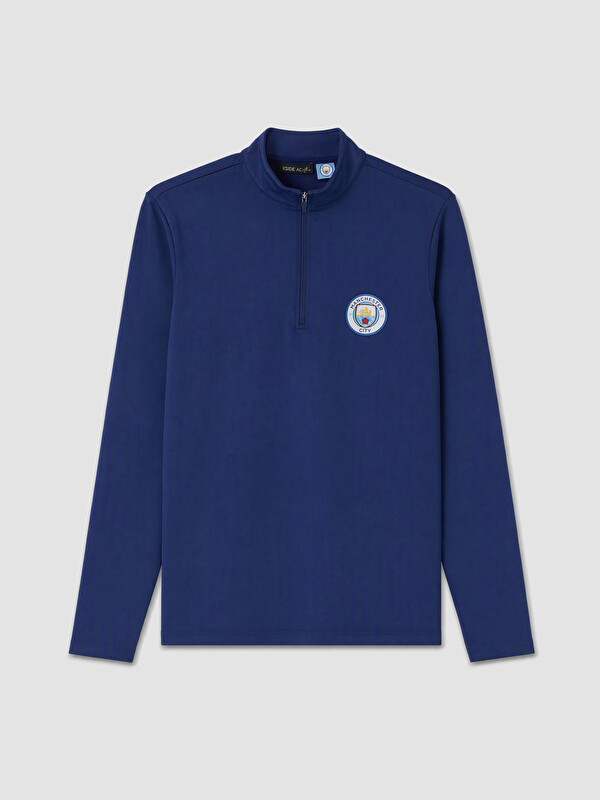 XSIDE ACTIVE Muškarci dukserica sa visokom kragnom Manchester City štampana