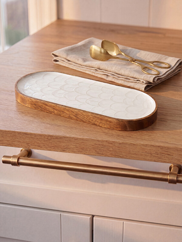 LCW HOME ағаш қызмет көрсету табақшасы