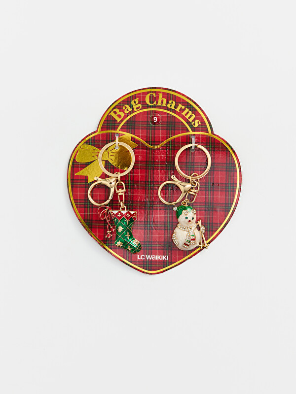 LCW JOY New Year Themed Bag Charm