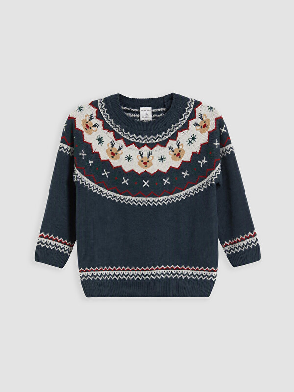 LCW baby Crew Neck Baby Boys' Knitwear Sweater