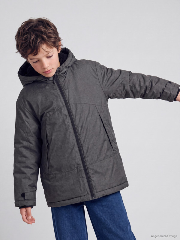 LCW Kids Hooded Boys' Puffer Coat