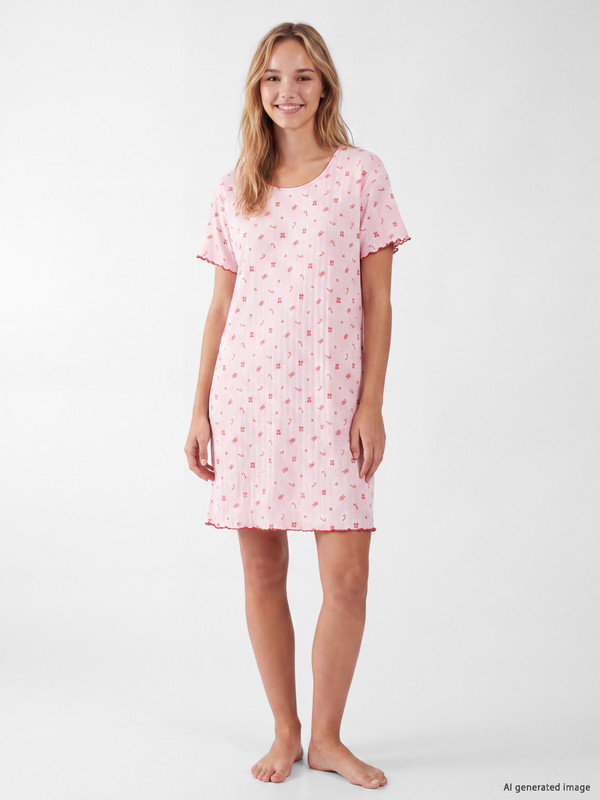 LCW DREAM New Year Themed Women's Nightdress