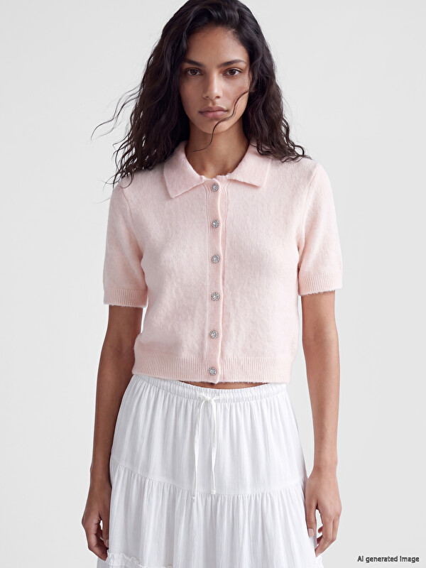 XSIDE Woman Pink Sweater
