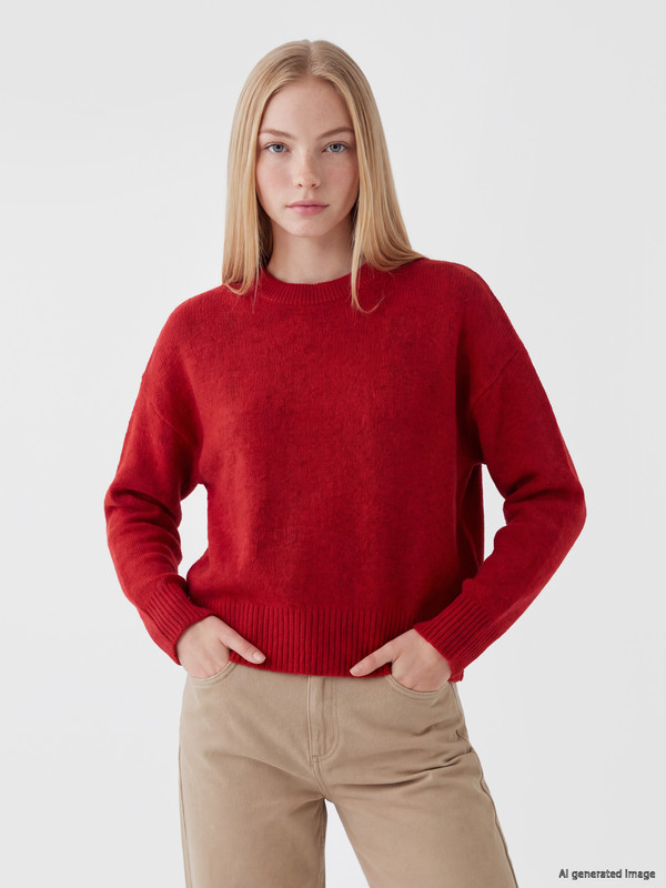 XSIDE Crew Neck Women's Knitwear Sweater