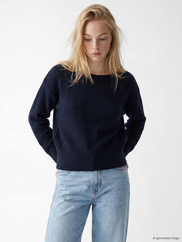 XSIDE Slash Neck Women's Knitwear Sweater
