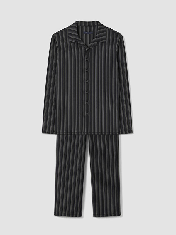 LC WAIKIKI Çizgili Erkek Pijama Takım