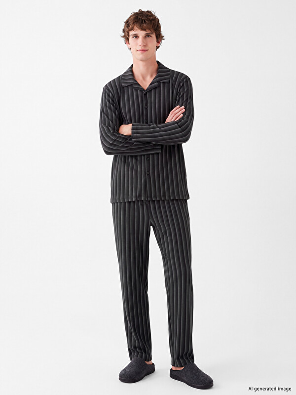 LC WAIKIKI Striped Men's Pyjamas Set