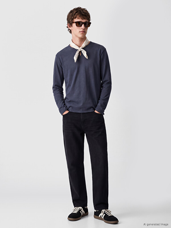 LCW Jeans Ерлер Антрацит Түстес Джинсы шалбар