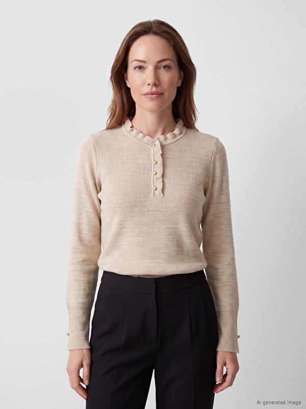 LCW Grace Crew Neck Women's Knitwear Sweater