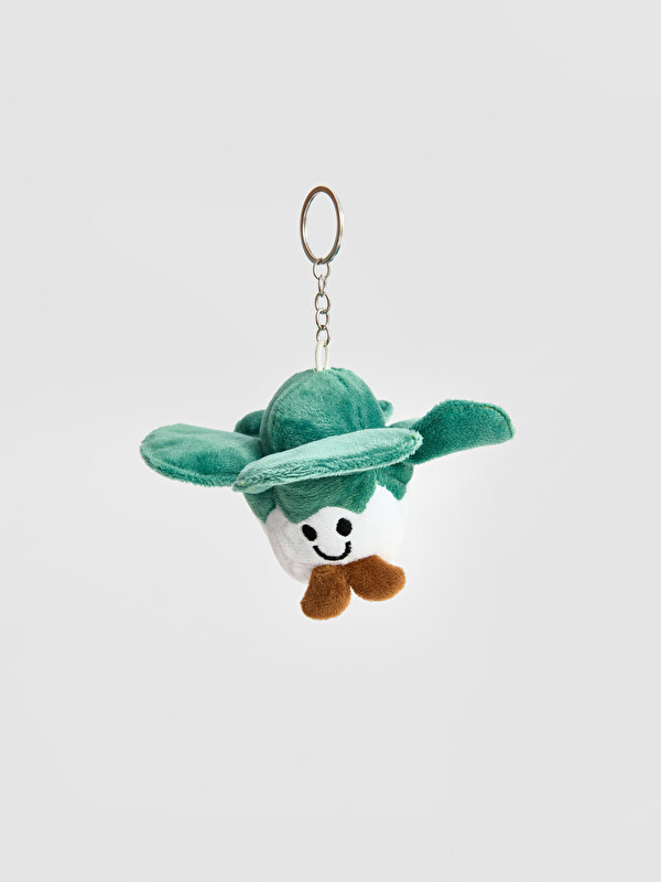 LCW JOY Porte-clés en peluche à motif floral