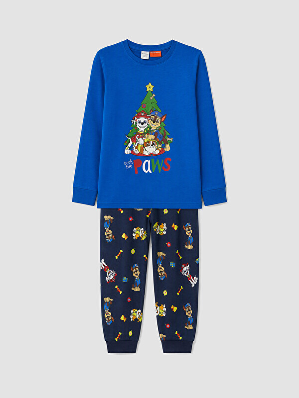 LCW Kids Ensemble de pyjama Bleu Garçon