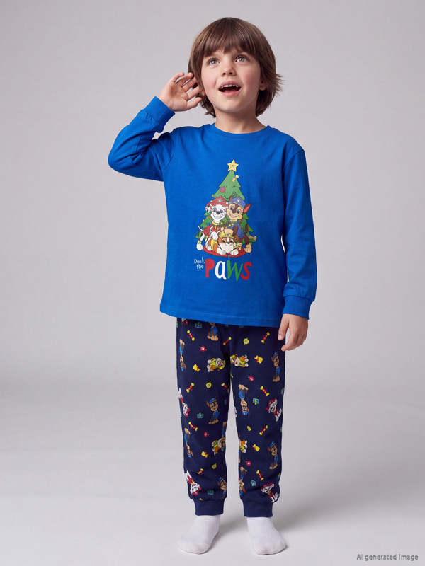 LCW Kids Paw Patrol Erkek Çocuk Pijama Takım