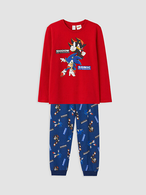 LCW Kids Boy Red Pyjama Set