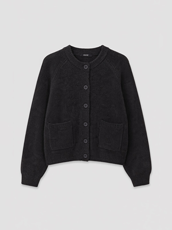 XSIDE Woman Anthracite Cardigan