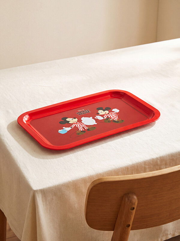LCW HOME Mickey Mouse Baskılı Metal Tepsi