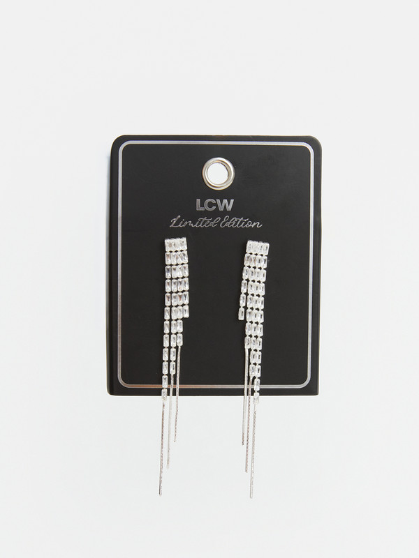 LCW JOY Rhinestone Woman Earring