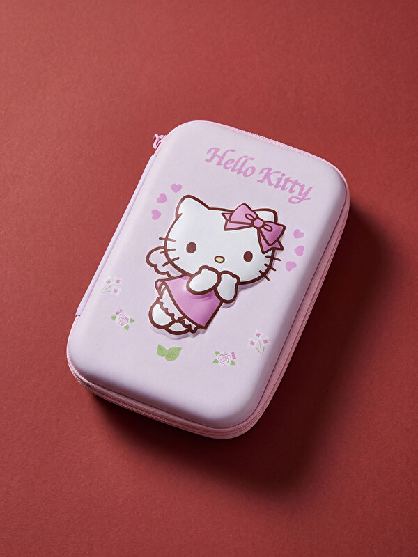 LCW ACCESSORIES Hello Kitty Baskılı Kız Çocuk Kalemlik