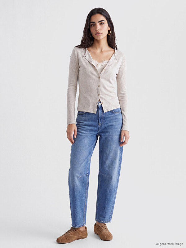 LCW Jeans High Waist Regular Fit Women's Jeans