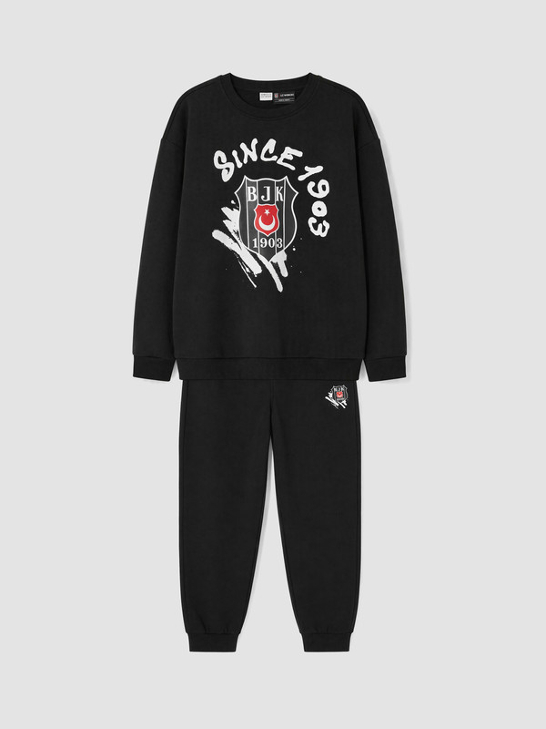 LCW Kids Beşiktaş Baskılı Erkek Çocuk Eşofman Takım